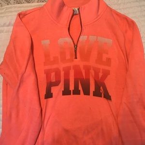 Love pink sweatshirt